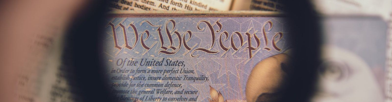 We the People seen through a lens
