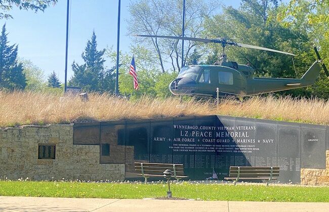 Vietnam Memorial honoring our fallen heroes